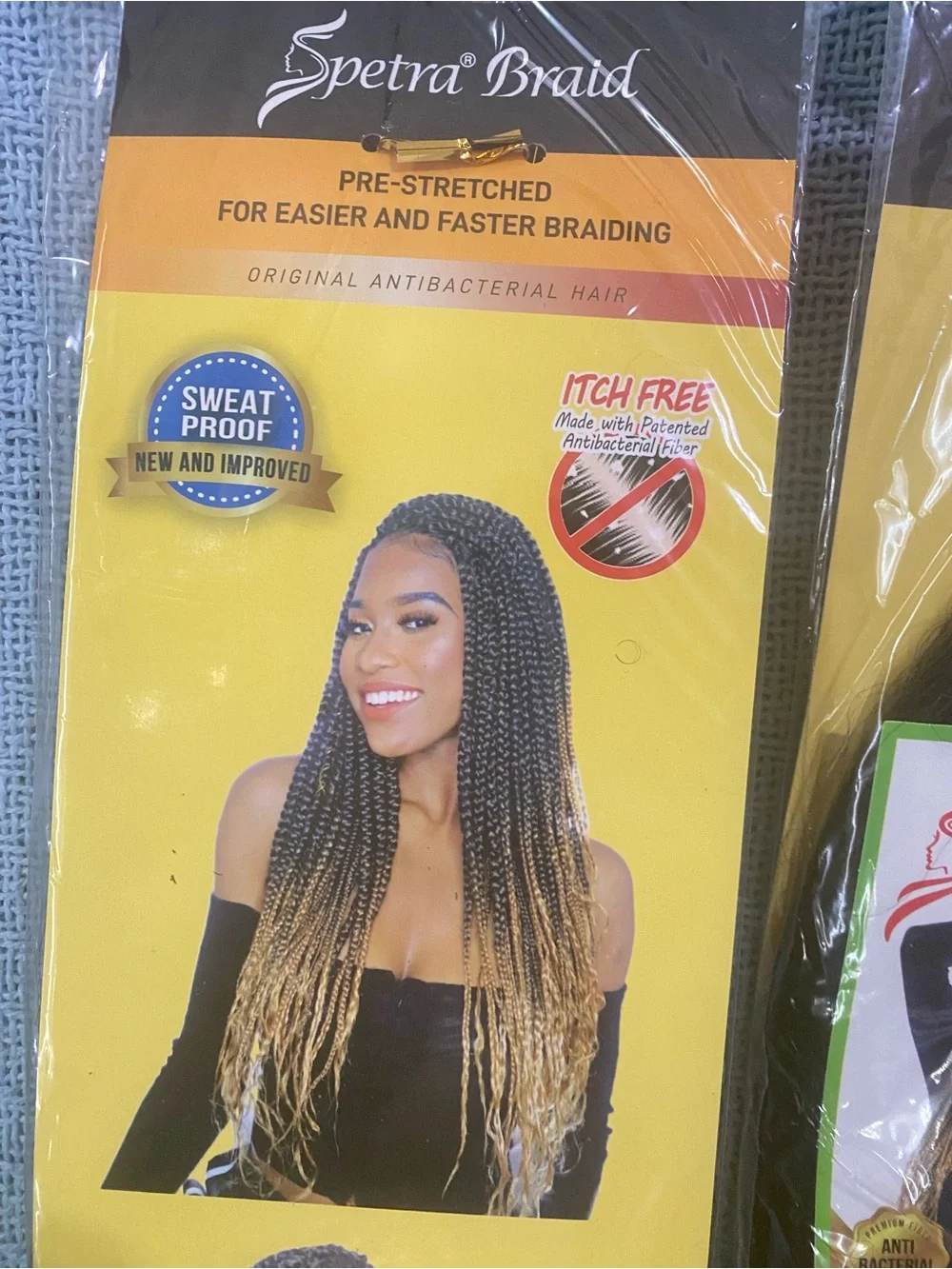 Pre-Stretched Braiding Hair - Black to Brown Ombre